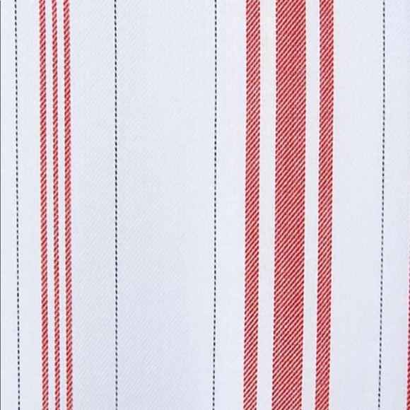 TORRID RED & WHITE STRIPE SHIRRED HEM FLOWY MAXI DRESS SZ 00 10/12 plus size - Picture 4 of 6